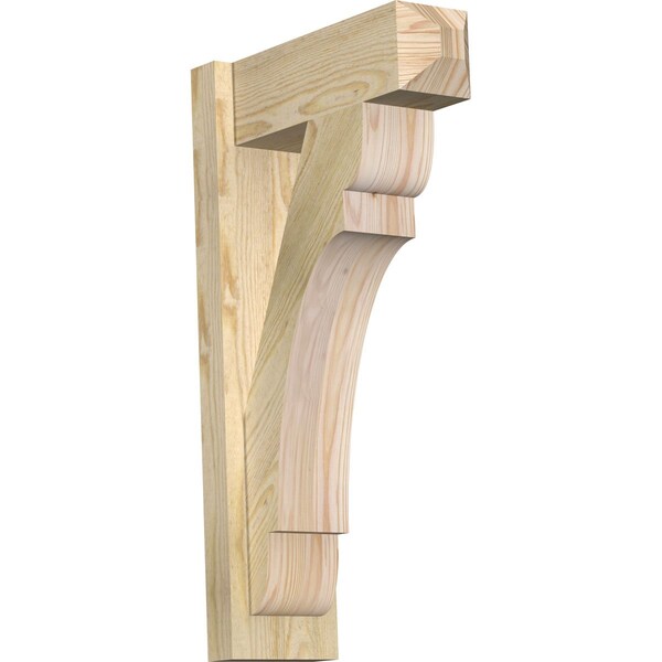 Ekena Millwork Olympic Craftsman Rough Sawn Outlooker, Douglas Fir, 6"W x 16"D x 28"H OUT06X16X28OLY04RDF - main